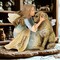 Roman 4.25 In Angel With Dog Figurine Bereavement Figurine , Bereavement Loss Best Friend